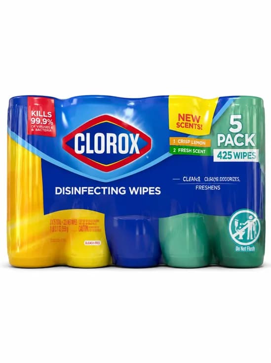 Clorox Disinfecting Wipes, Variety Pack, 425 Wipes by Clorox